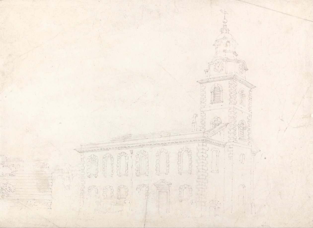 Église du Christ, Blackfriars, Londres - Thomas Girtin
