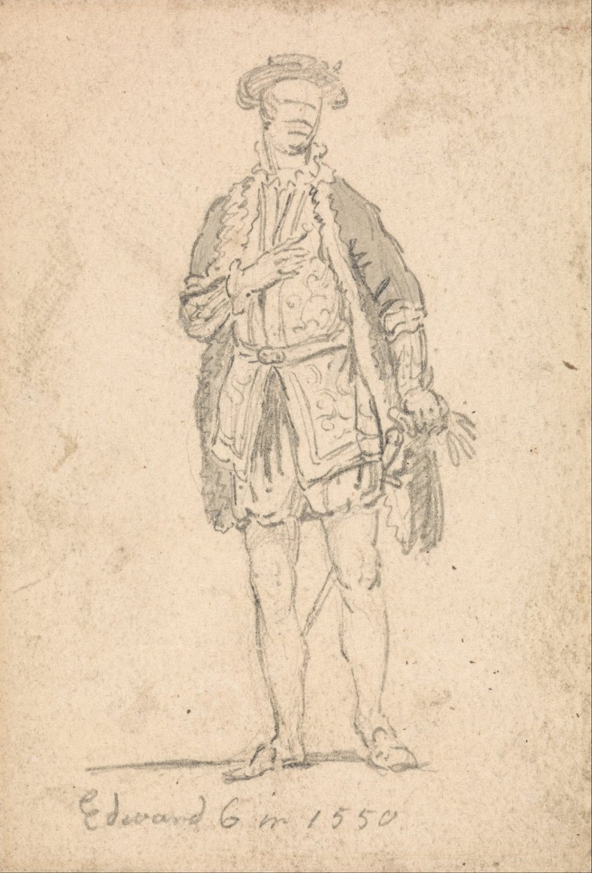 Étude de costume de figure d