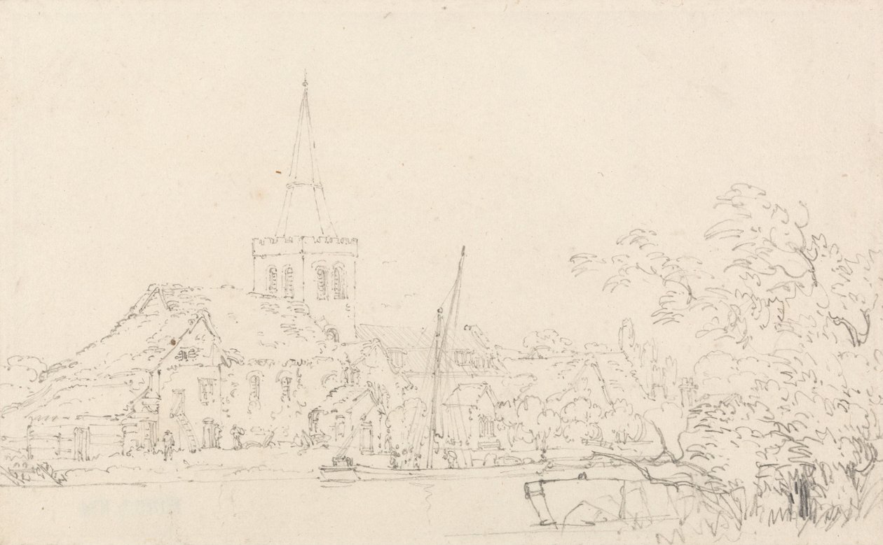 Église de Great Marlow, Buckinghamshire - Thomas Girtin