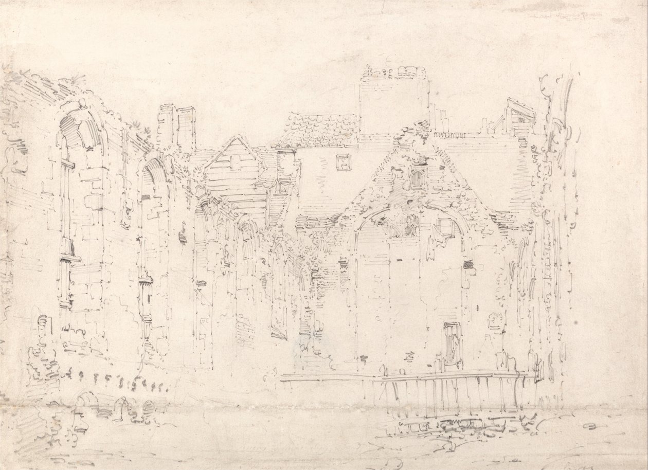 Ruines du palais de Savoie - Thomas Girtin