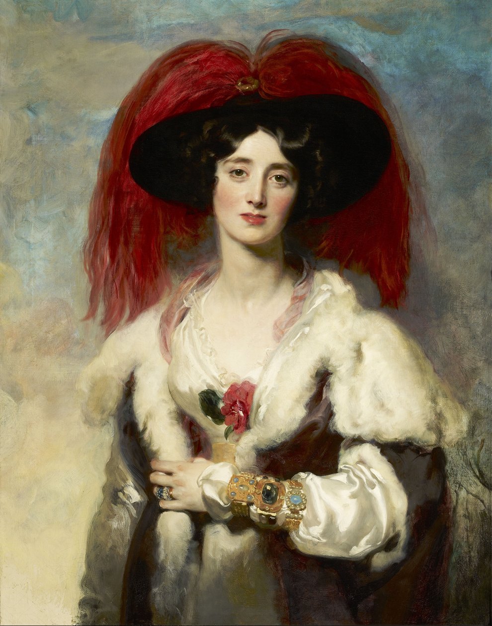 Julia, Lady Peel - Thomas Lawrence