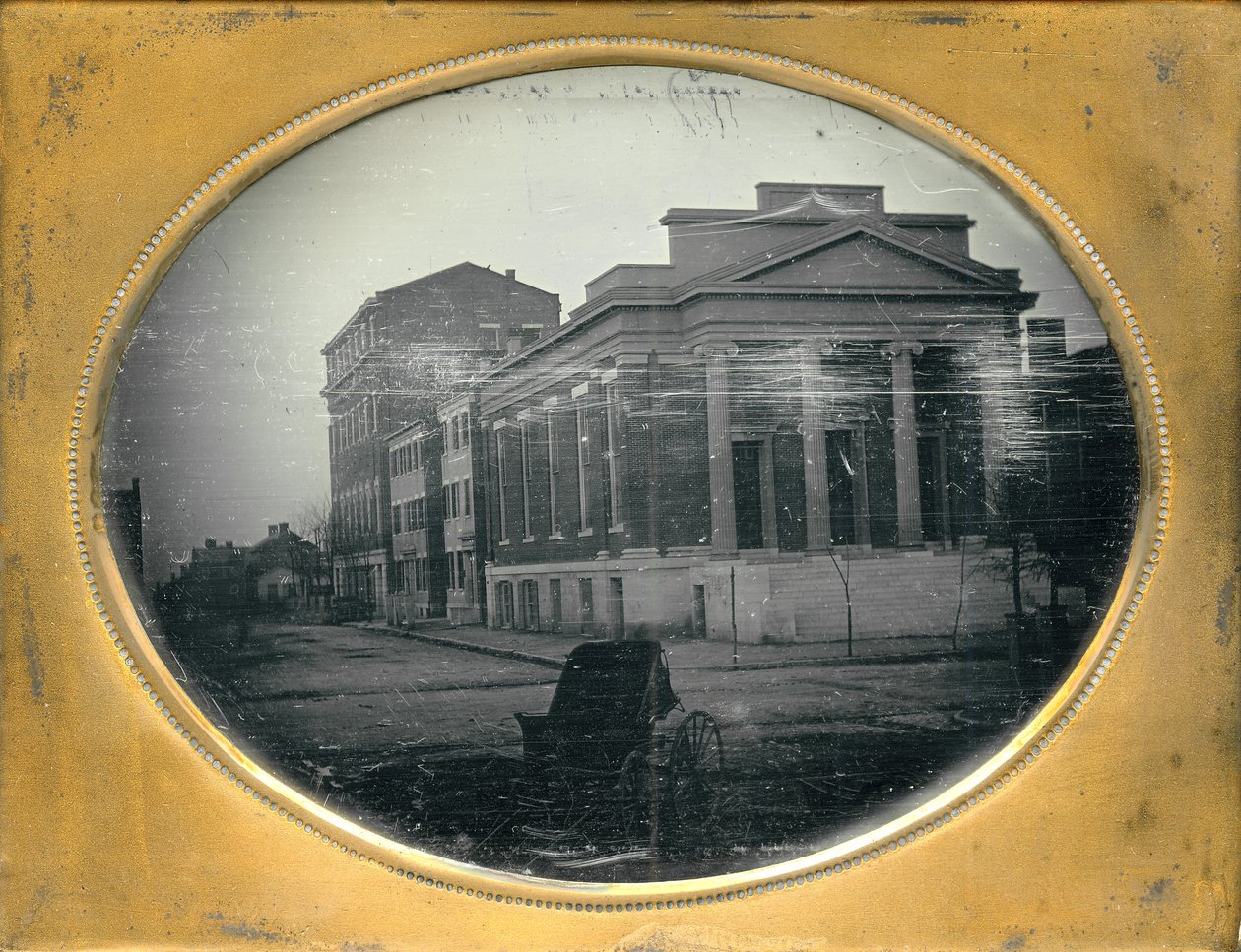 Église presbytérienne unie, coin nord-est des rues Fifth et Locust - Thomas M. Easterly