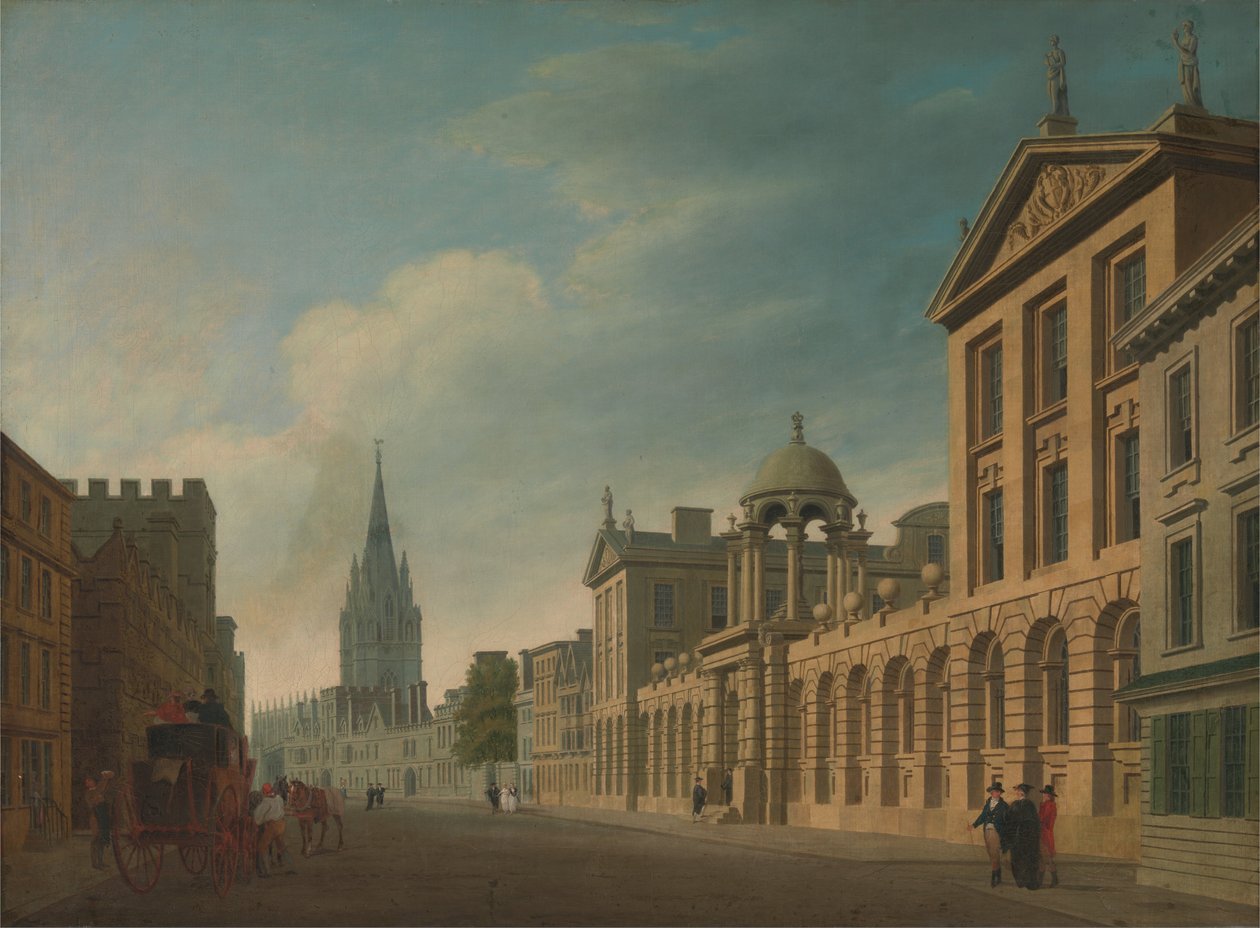 High Street, Oxford - Thomas Malton Jnr.