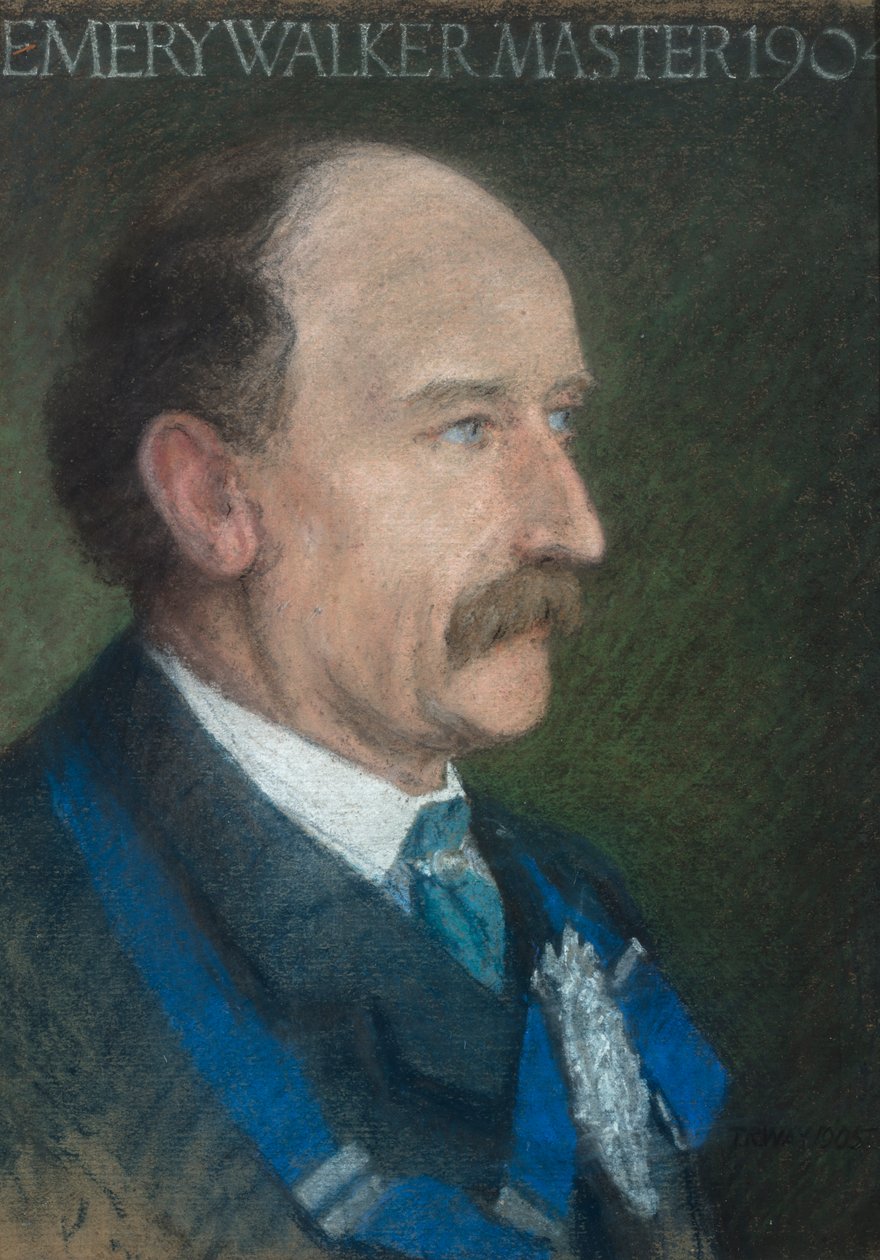 Emery Walker, maître de la Guilde des travailleurs de l