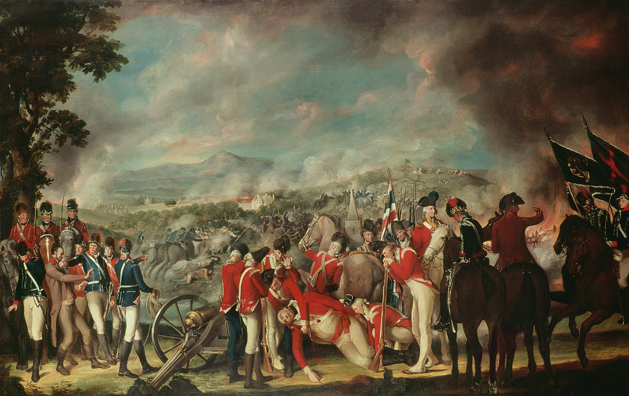 La bataille de Ballinahinch, 13 juin 1798, vers 1798 - Thomas Robinson