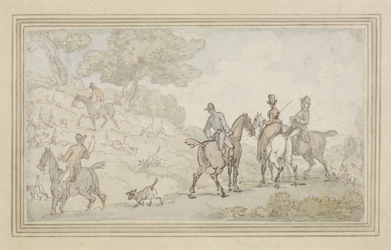 Couverture de dessin - Thomas Rowlandson
