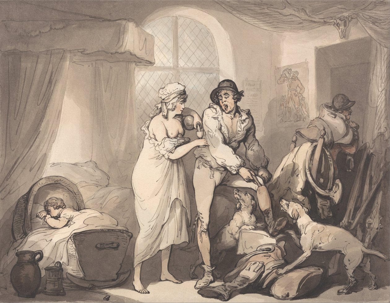 Quatre heures à la campagne - Thomas Rowlandson