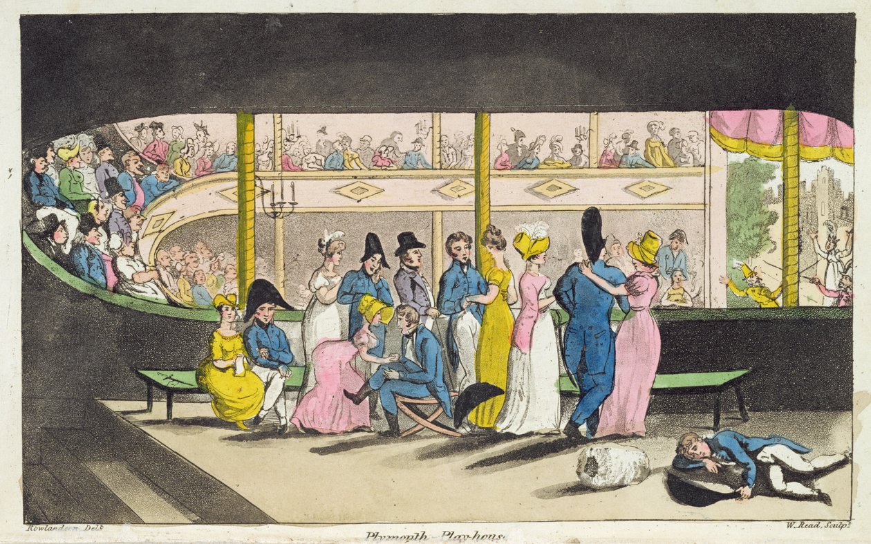 Théâtre de Plymouth, planche de 
