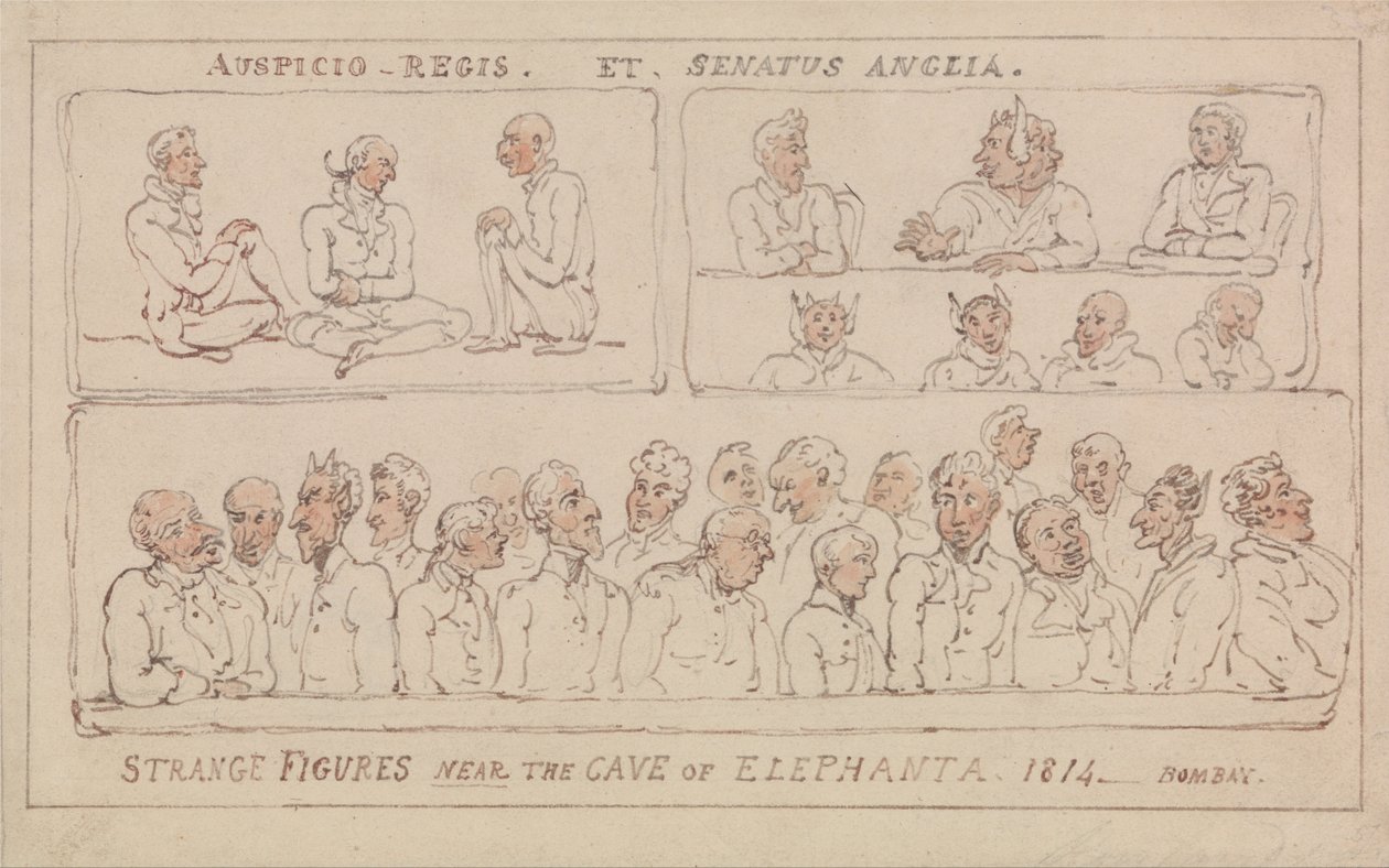 Le Grand Maître ou les aventures de Qui Hi en Hindoustan - Thomas Rowlandson