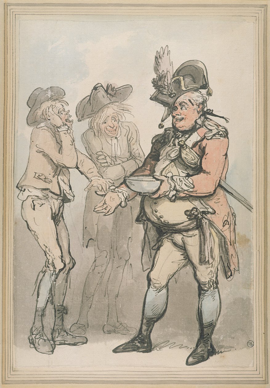 Le Sergent recruteur, c.1790 - Thomas Rowlandson