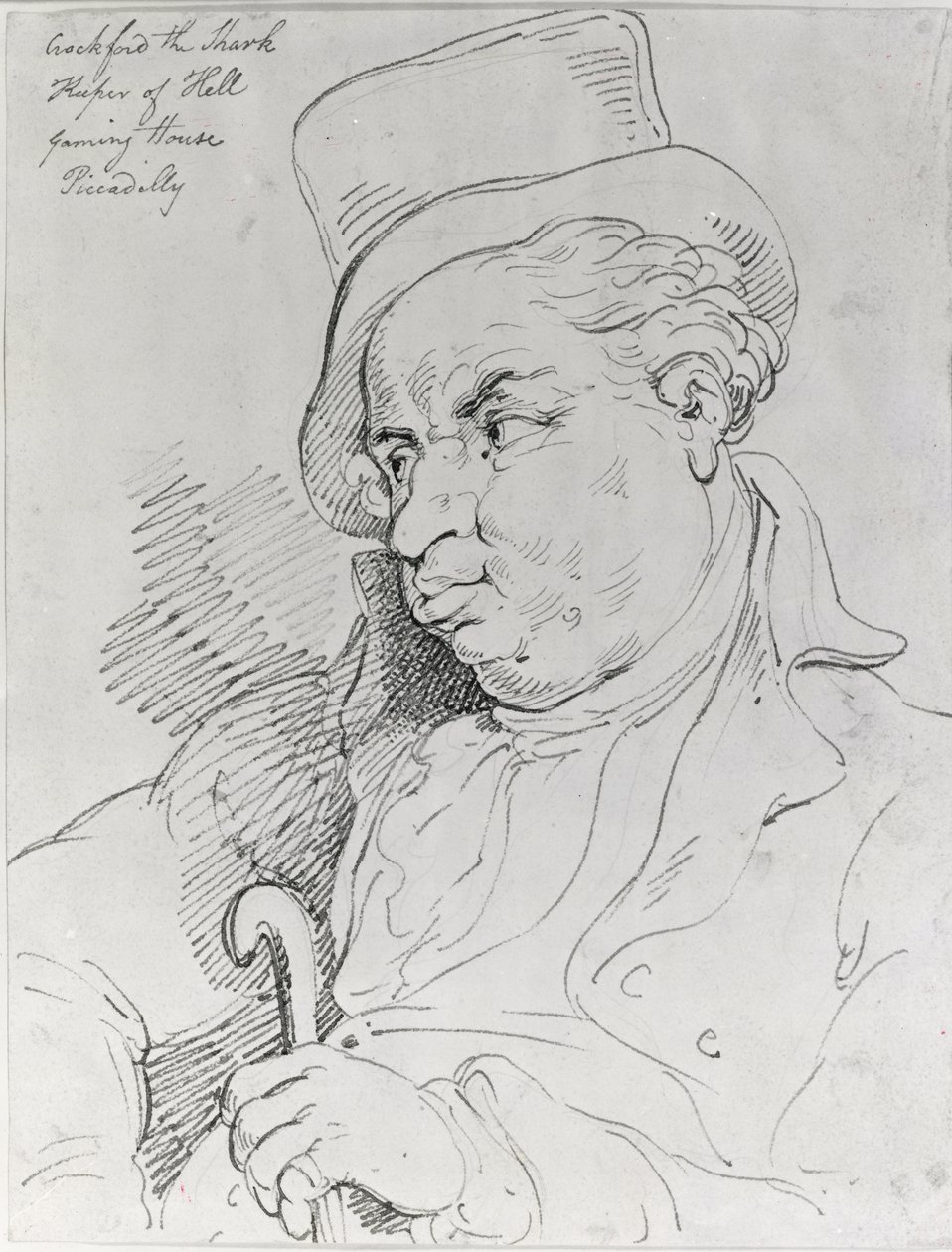 William Crockford - Thomas Rowlandson