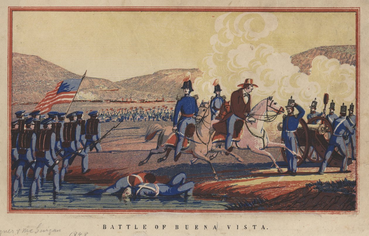 Bataille de Buena Vista, 1848 - Thomas S. Wagner