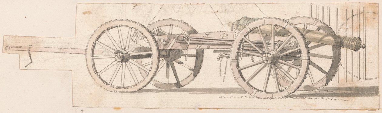 Canon et avant-train, No.7 - Thomas Sandby