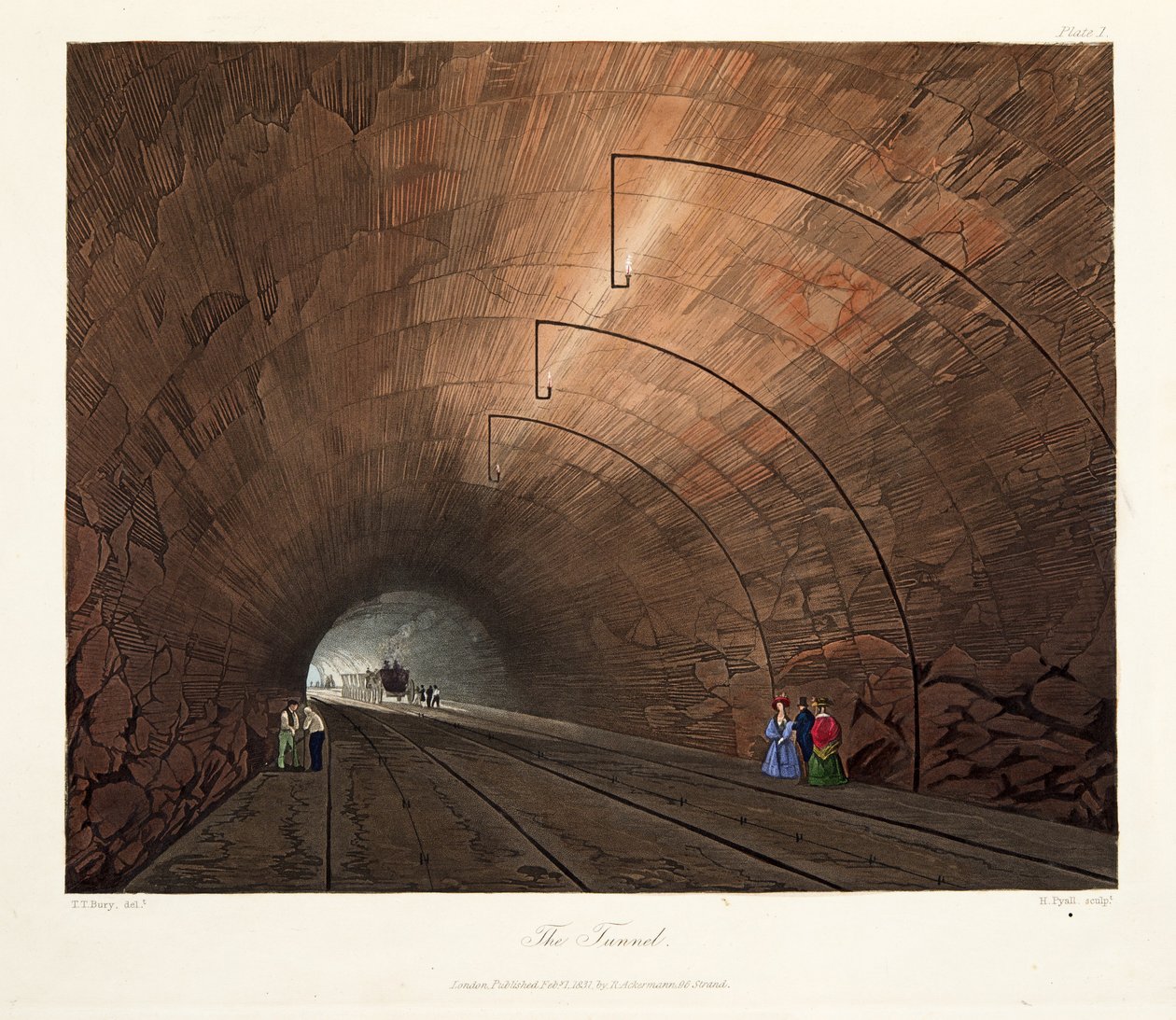 Le Tunnel, 1831 - Thomas Talbot Bury