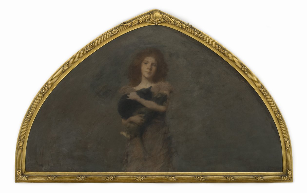 Portrait précoce de la fille de l