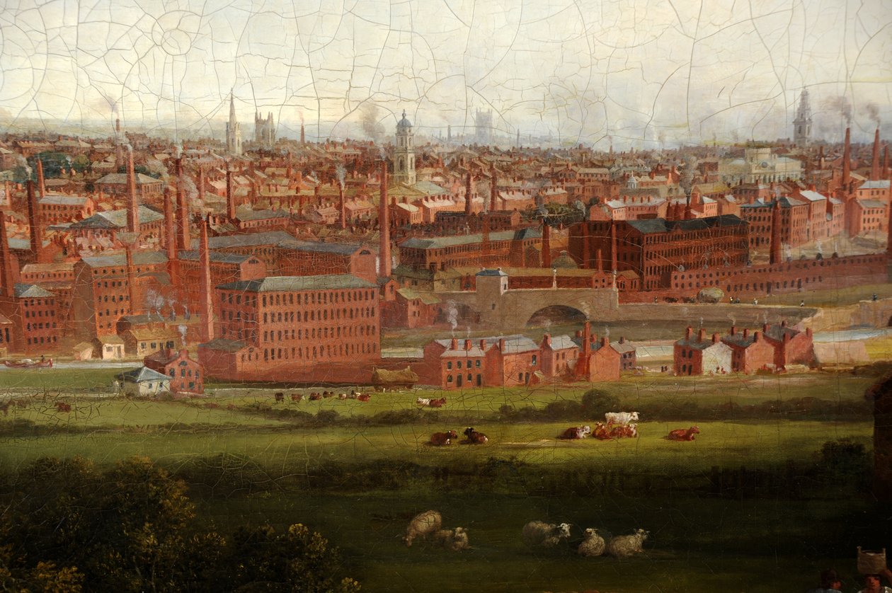 Vue de Leeds - Thomas Burras