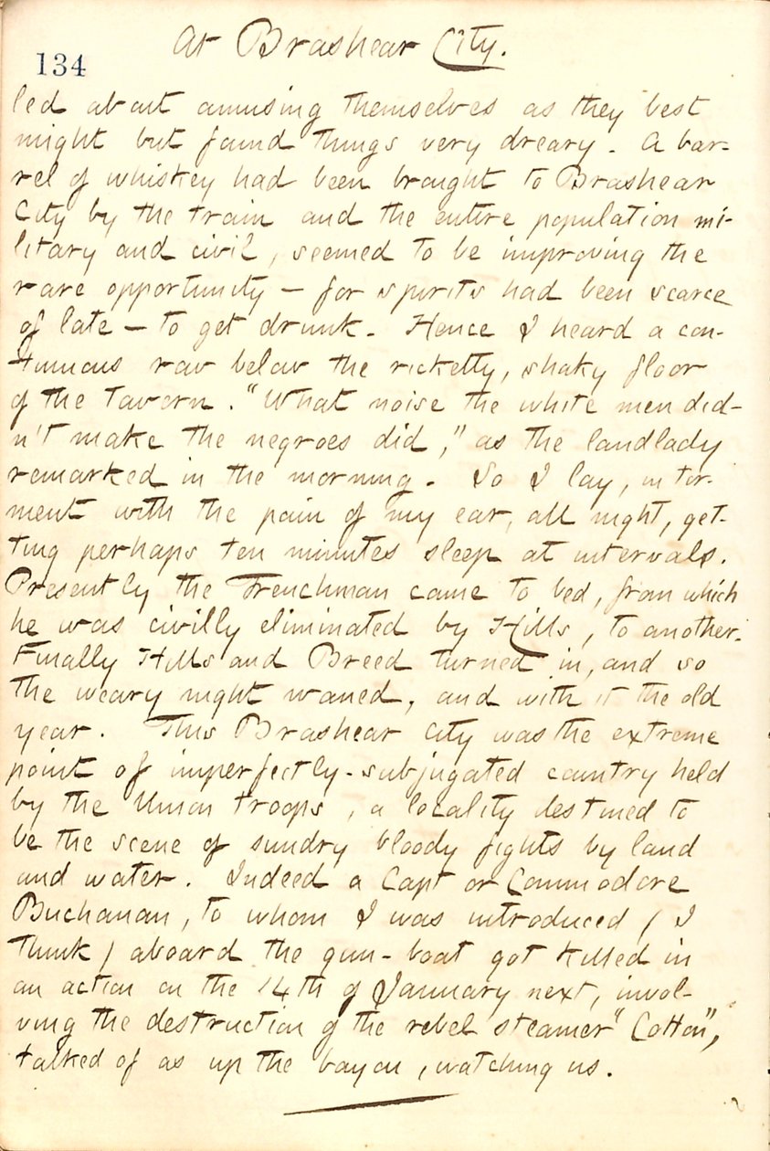 Journaux de Thomas Butler Gunn - Volume 21, page 148, 31 décembre 1862 - Thomas Butler Gunn
