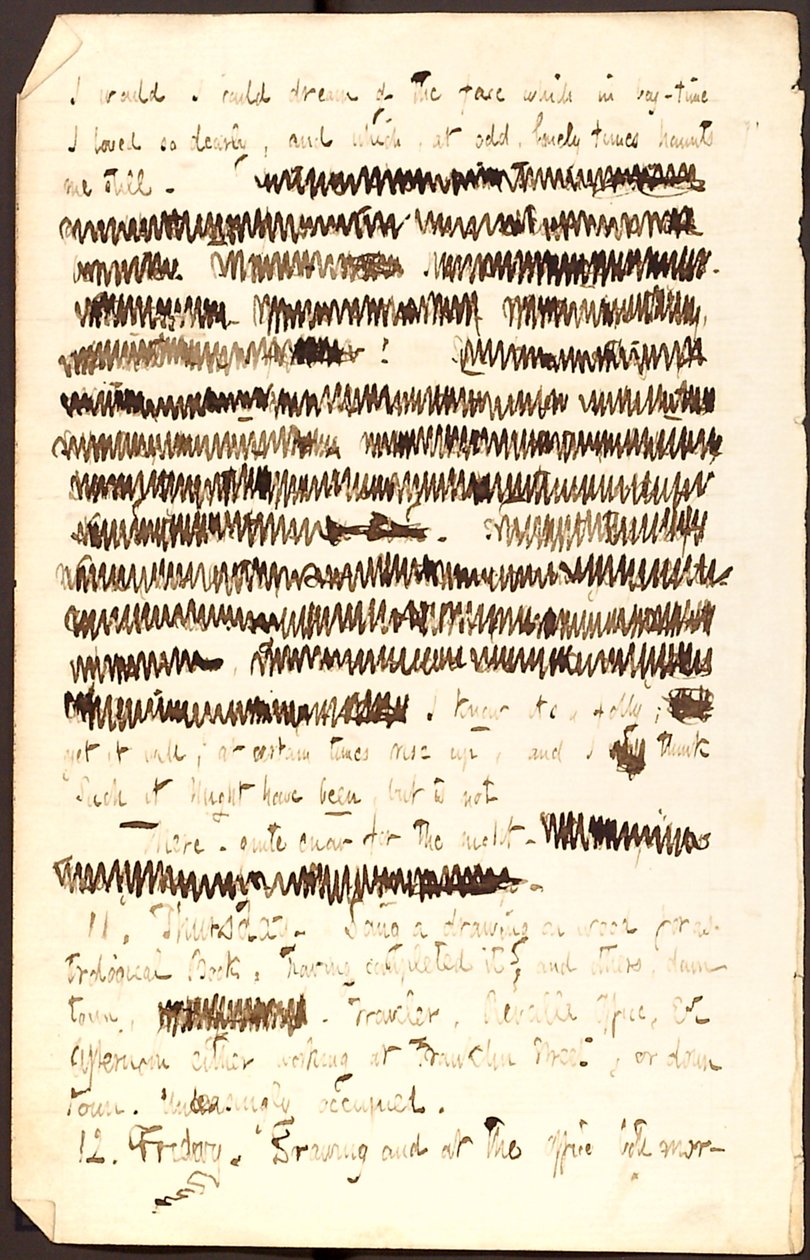 Journaux de Thomas Butler Gunn - Volume 3, page 44, 10-12 décembre 1851 - Thomas Butler Gunn