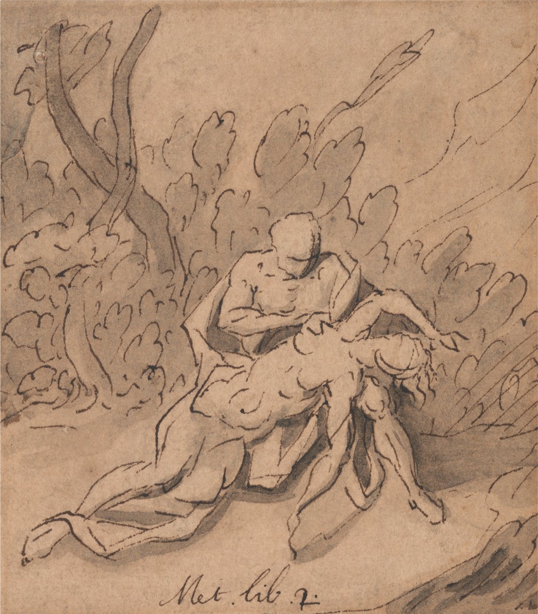 Jupiter et Callisto : Ovide, Métamorphoses, Livre 2 - Thomas Carwitham