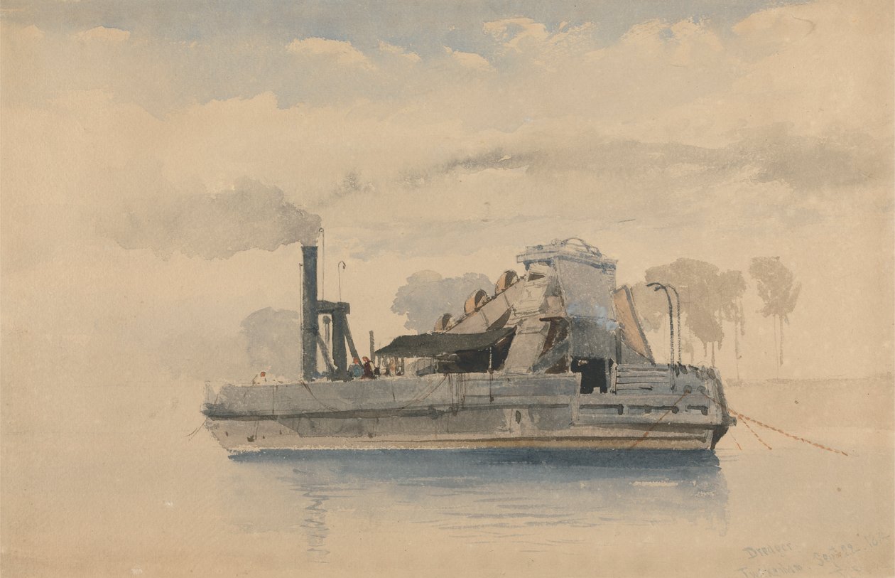 Dragueur à Twickenham, 22 septembre 1874 - Thomas Charles Leeson Rowbotham