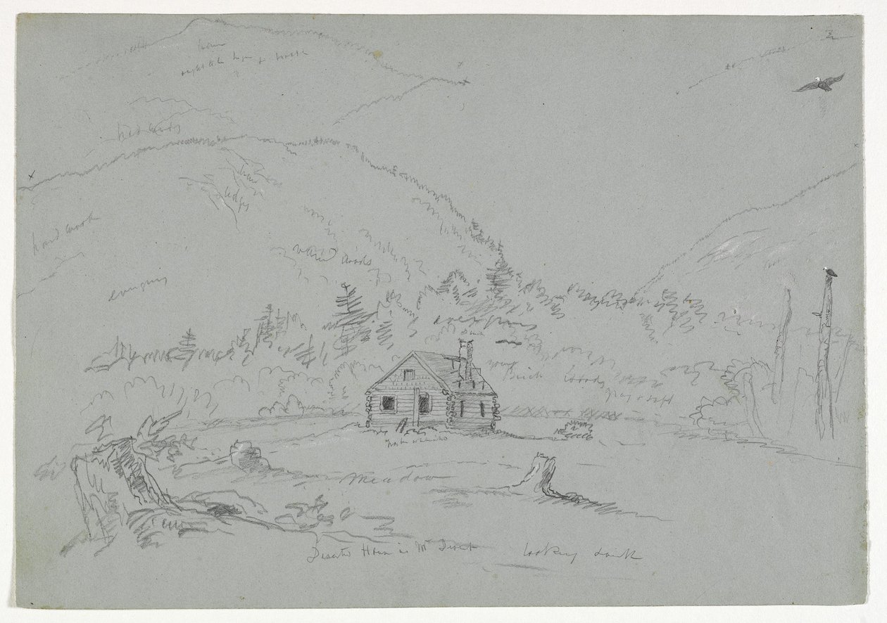 Maison à Mount Desert - Thomas Cole