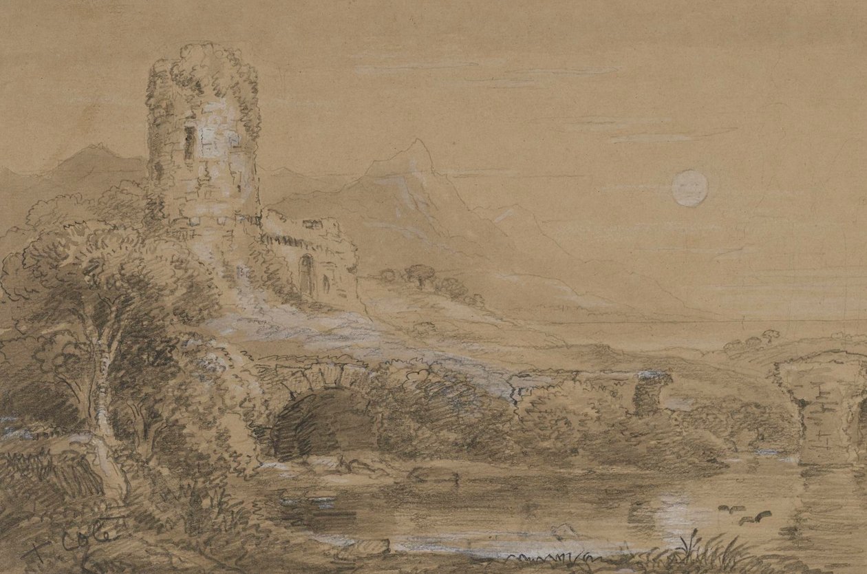 Paysage italien - Thomas Cole