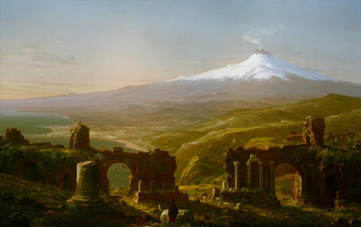 Mont Etna depuis Taormina - Thomas Cole