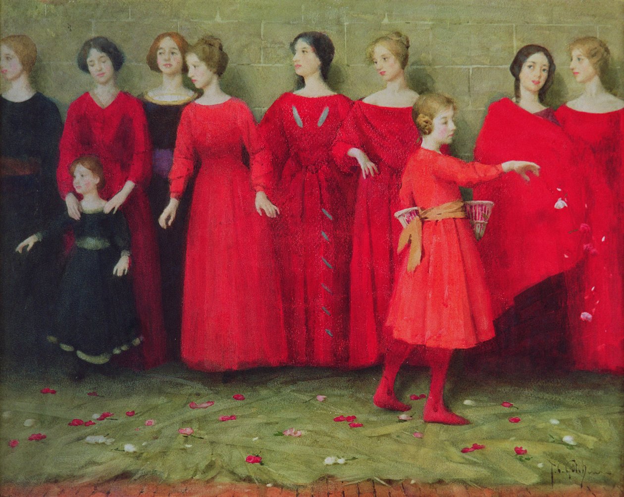 Ils viennent | Thomas Cooper Gotch | Estampe d'art