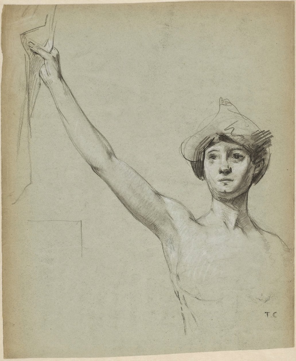 Figure nue près d