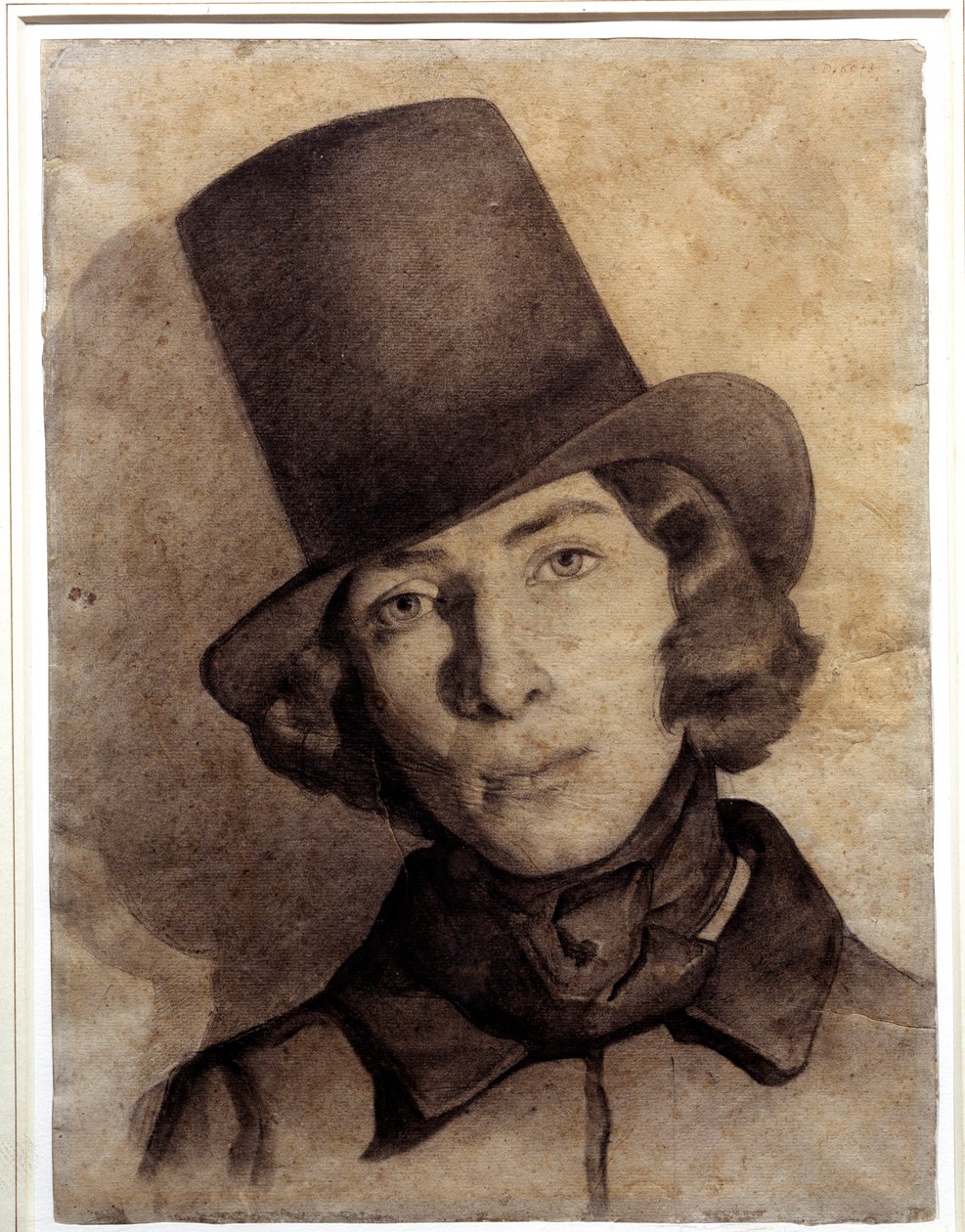 Portrait de Maurice Sand (1823-1889), fils de George Sand, à 21 ans - Thomas Couture