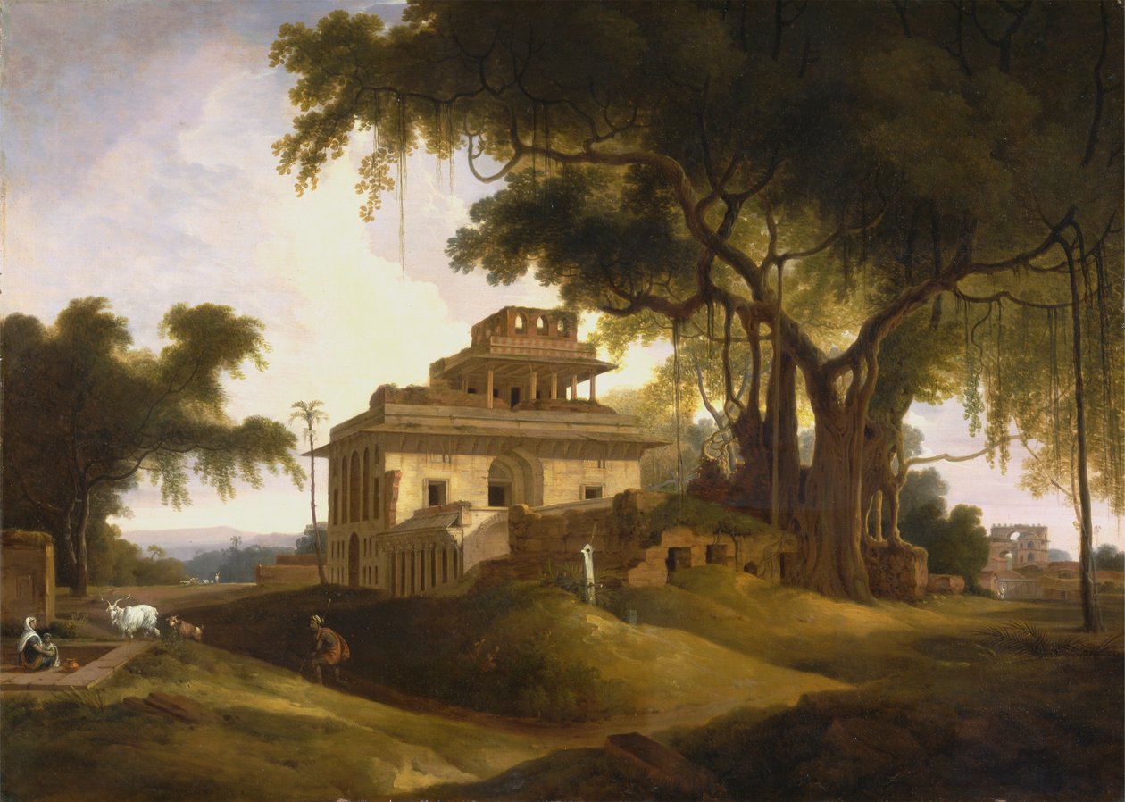 Ruines du Naurattan, Sasaram, Bihar - Thomas Daniell