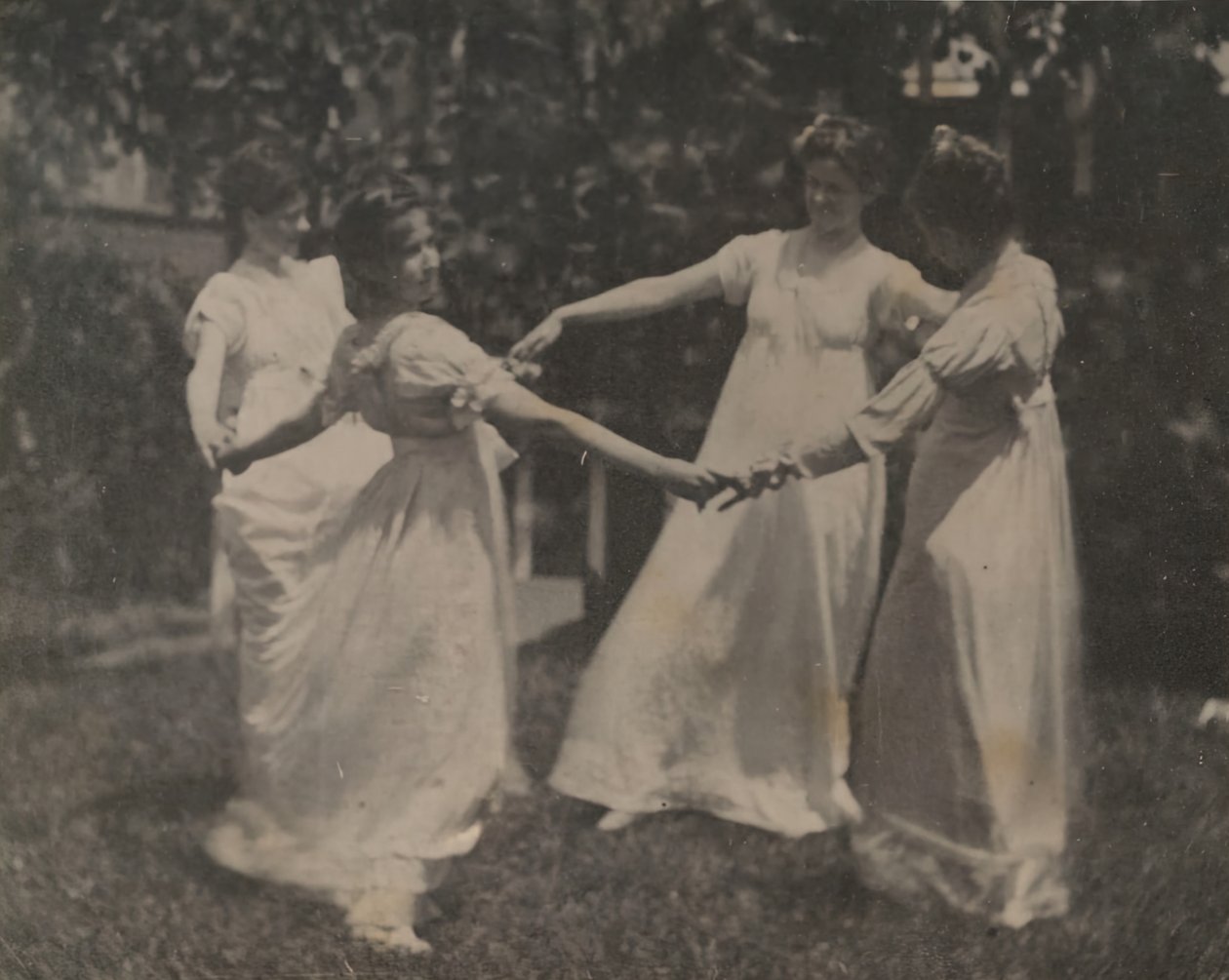 Susan Hannah Macdowell, fille non identifiée, Elizabeth Macdowell, et peut-être Mary Macdowell, vers 1 - Thomas Eakins