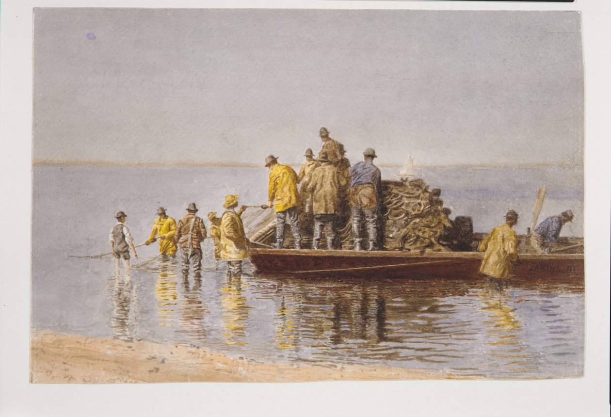 Prendre le filet - Thomas Eakins