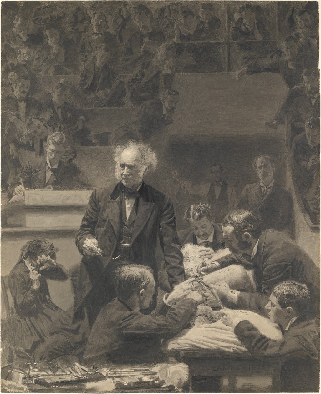 La clinique Gross - Thomas Eakins