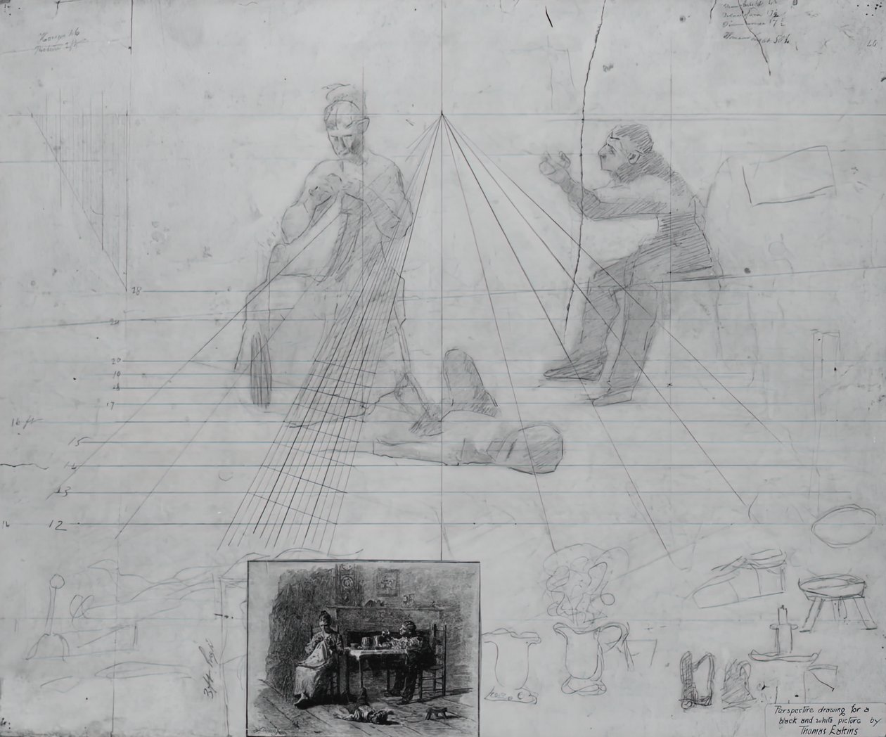 Étude de perspective sans titre pour illustration d