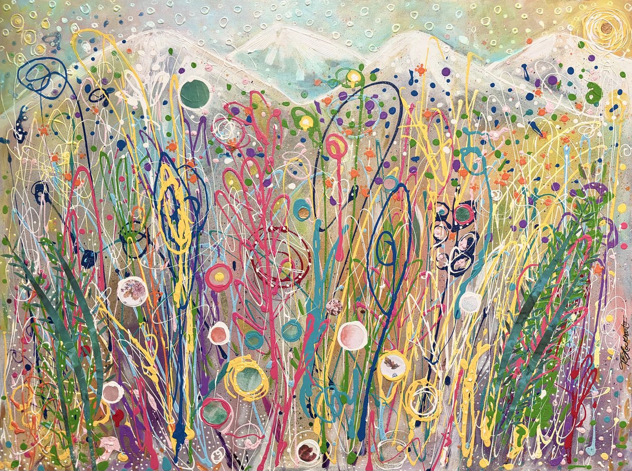 Colorado-Berge und New Hampshire-Grüns, ca. 2025 von Thomas Elias Lockhart