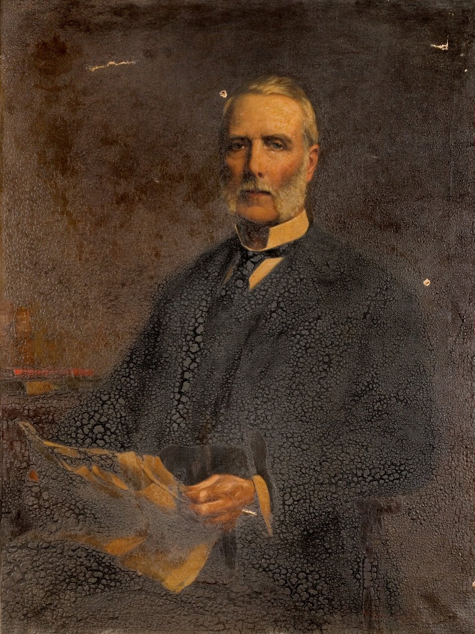 Portrait de John Hall - Thomas Eyre Macklin