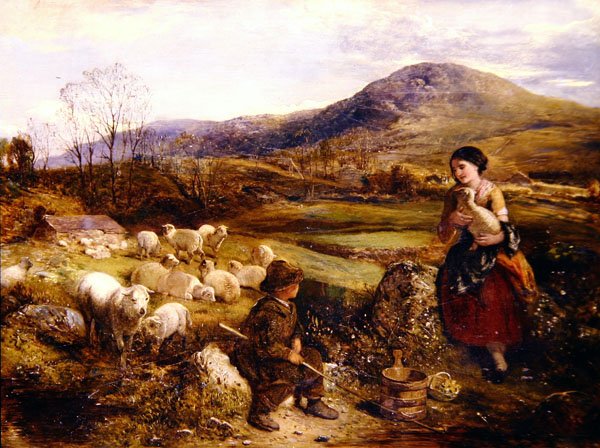 Jeune bergère - Thomas Falcon Marshall