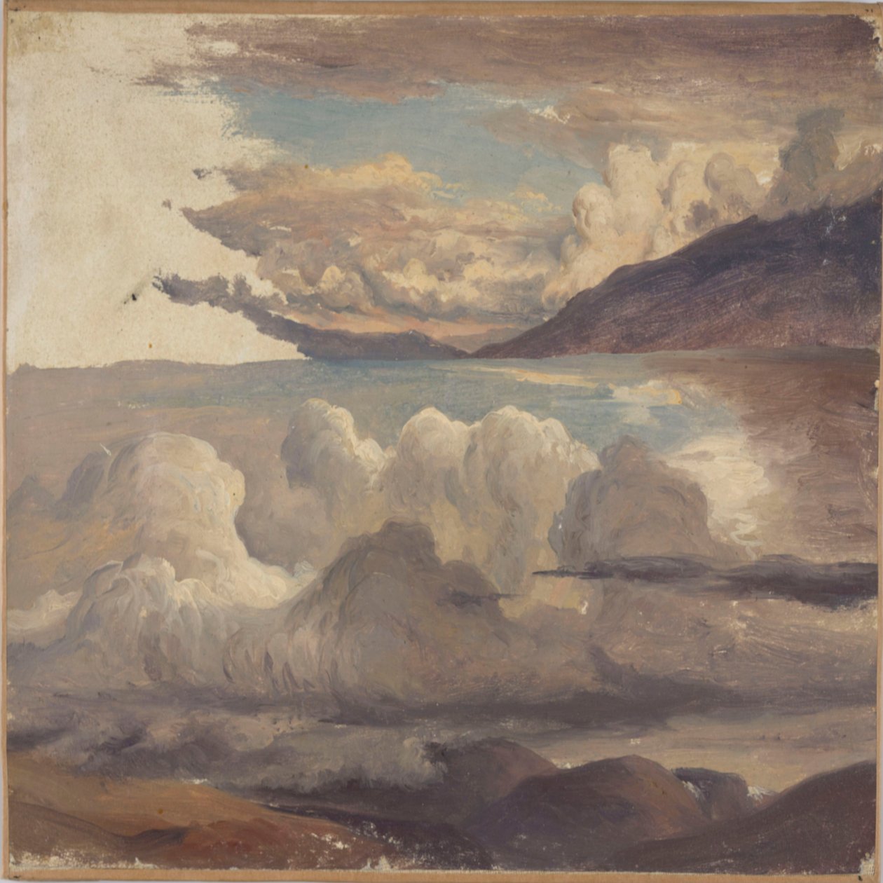 Nuages au-dessus du fjord - Thomas Fearnley