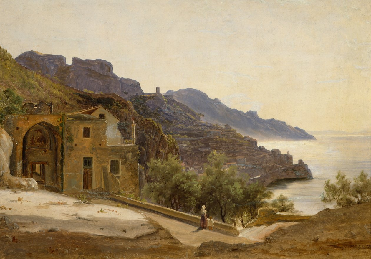 Terrasse à Amalfi - Thomas Fearnley