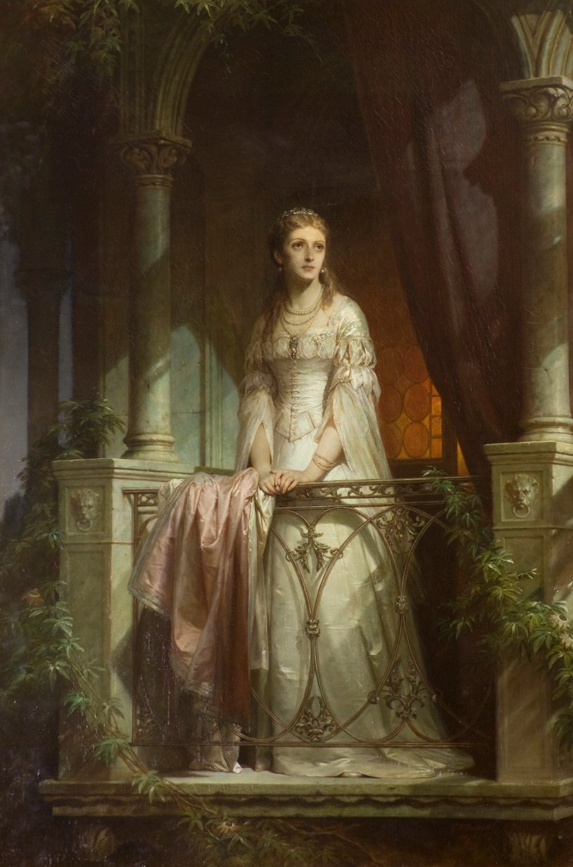 Juliette sur le balcon - Thomas Francis Dicksee