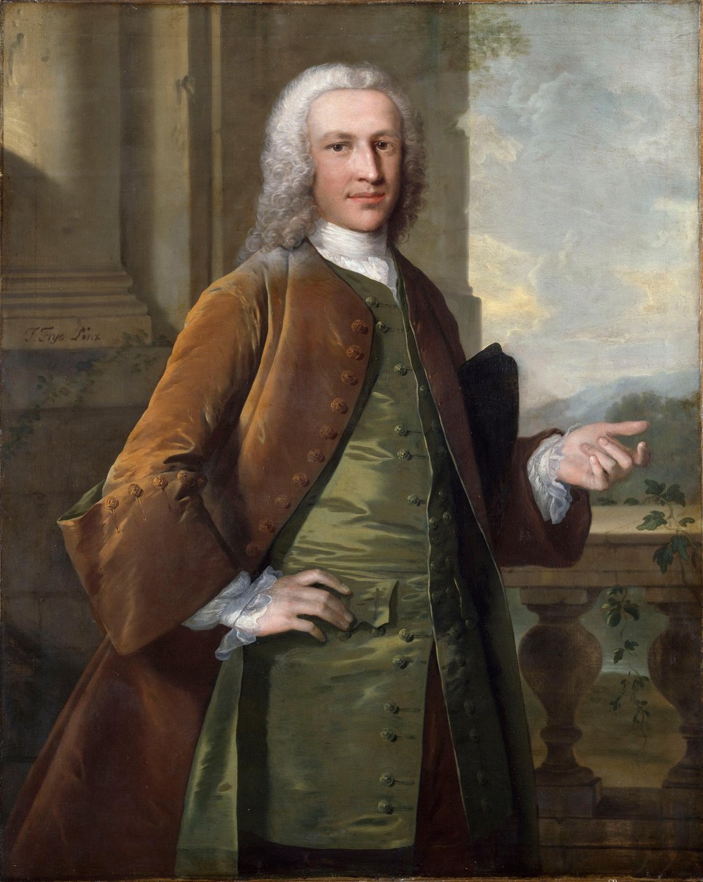 Porträt von Sir Charles Kemeys-Tynte, Baronet (1710-1785) - Thomas Frye