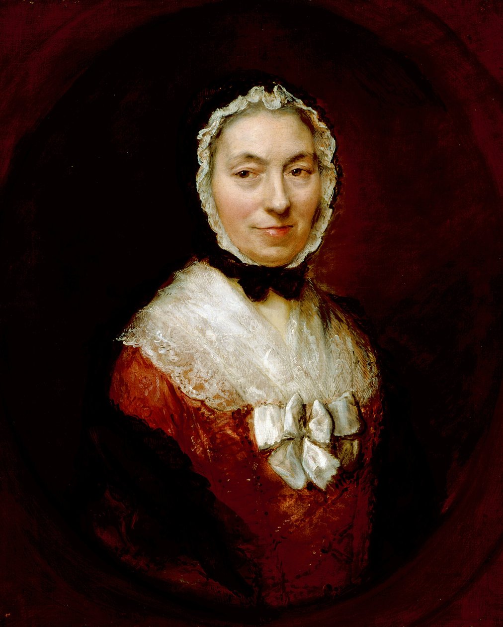 Dame avec une coiffe - Thomas Gainsborough