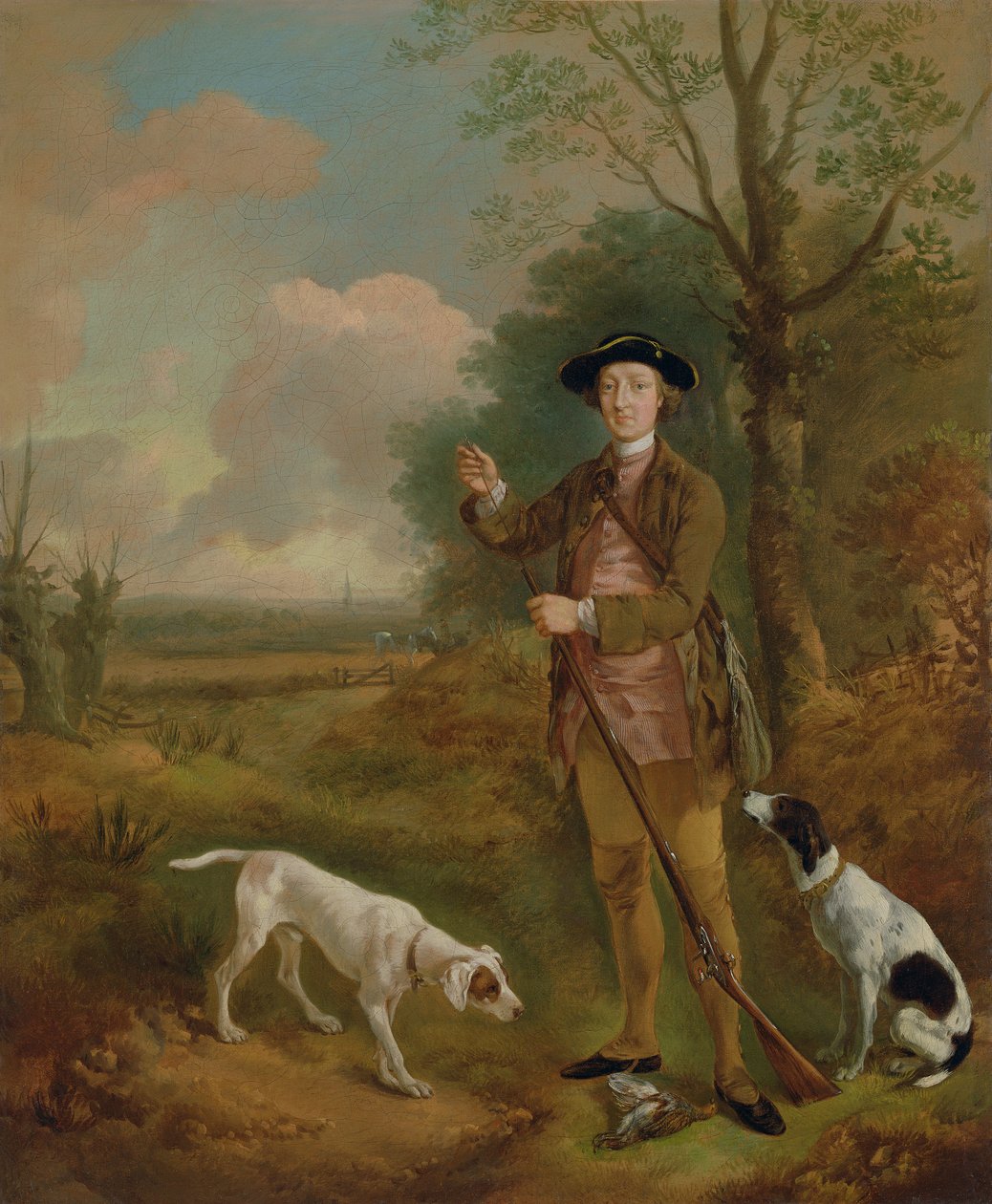 Major John Dade de Tannington, Suffolk - Thomas Gainsborough