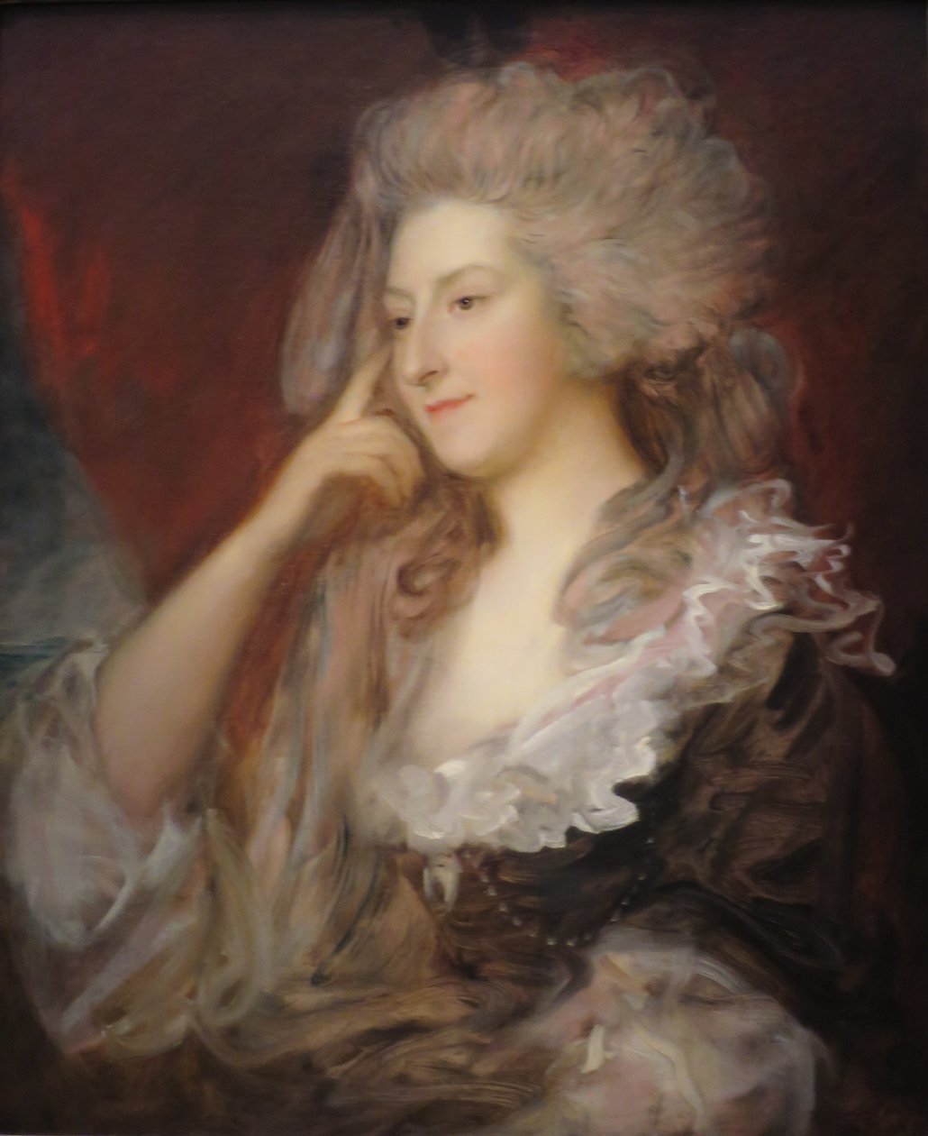 Mme Maria Anne Fitzherbert par Thomas Gainsborough, 1784 - Thomas Gainsborough