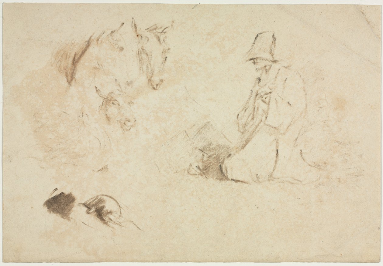 Croquis : Figures et animaux - Thomas Gainsborough