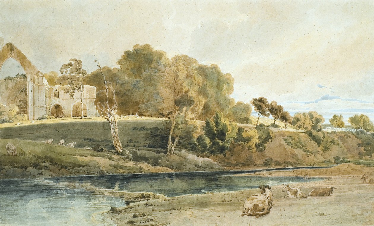 Abbaye de Bolton, Yorkshire - Thomas Girtin