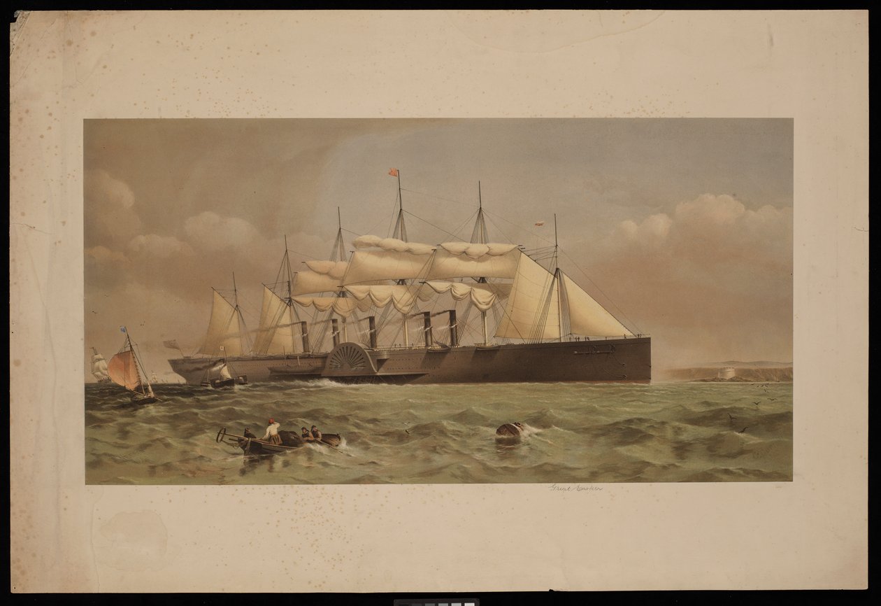 Paquebot Great Eastern - Thomas Goldsworth Dutton