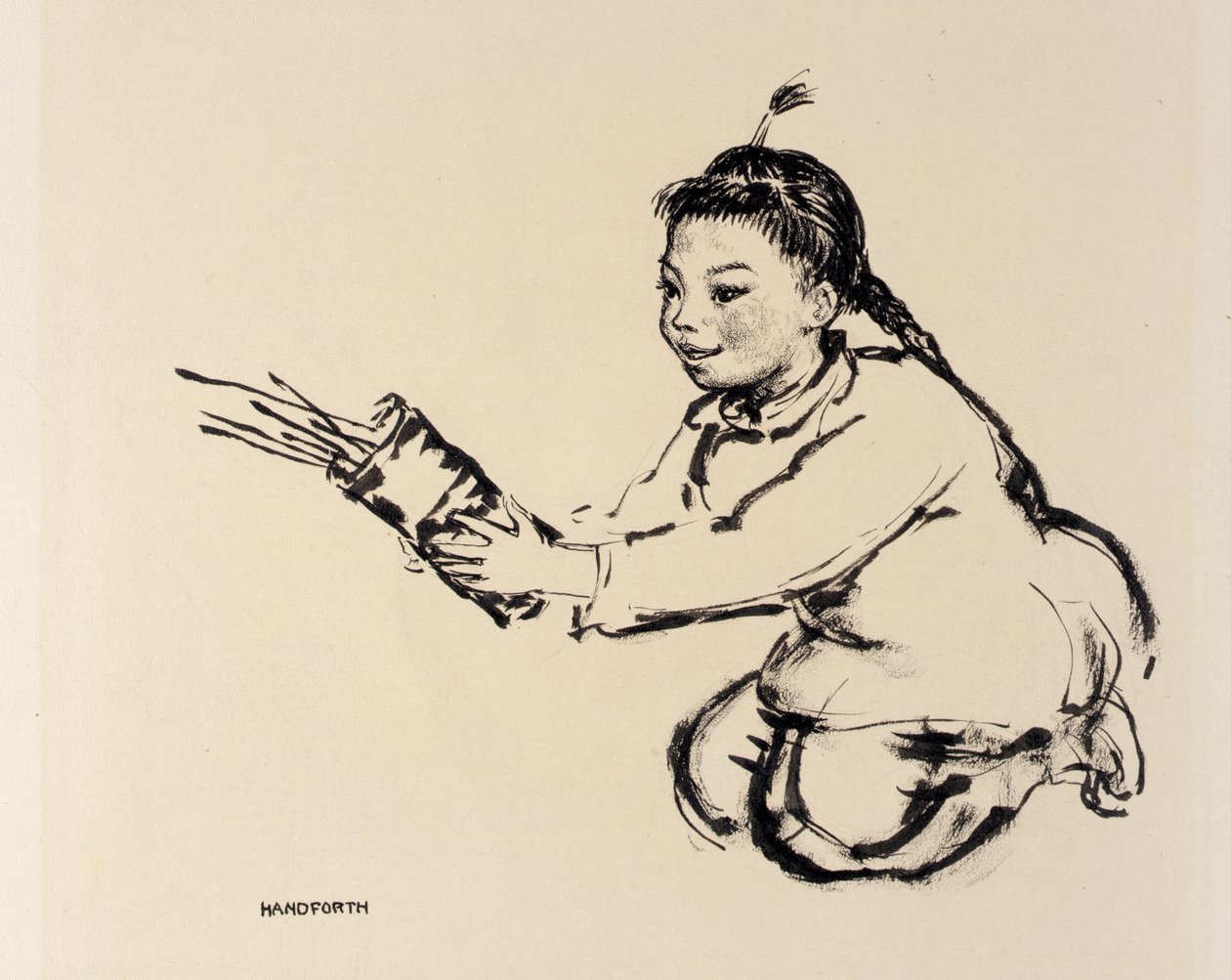 Fille chinoise - Thomas Handforth