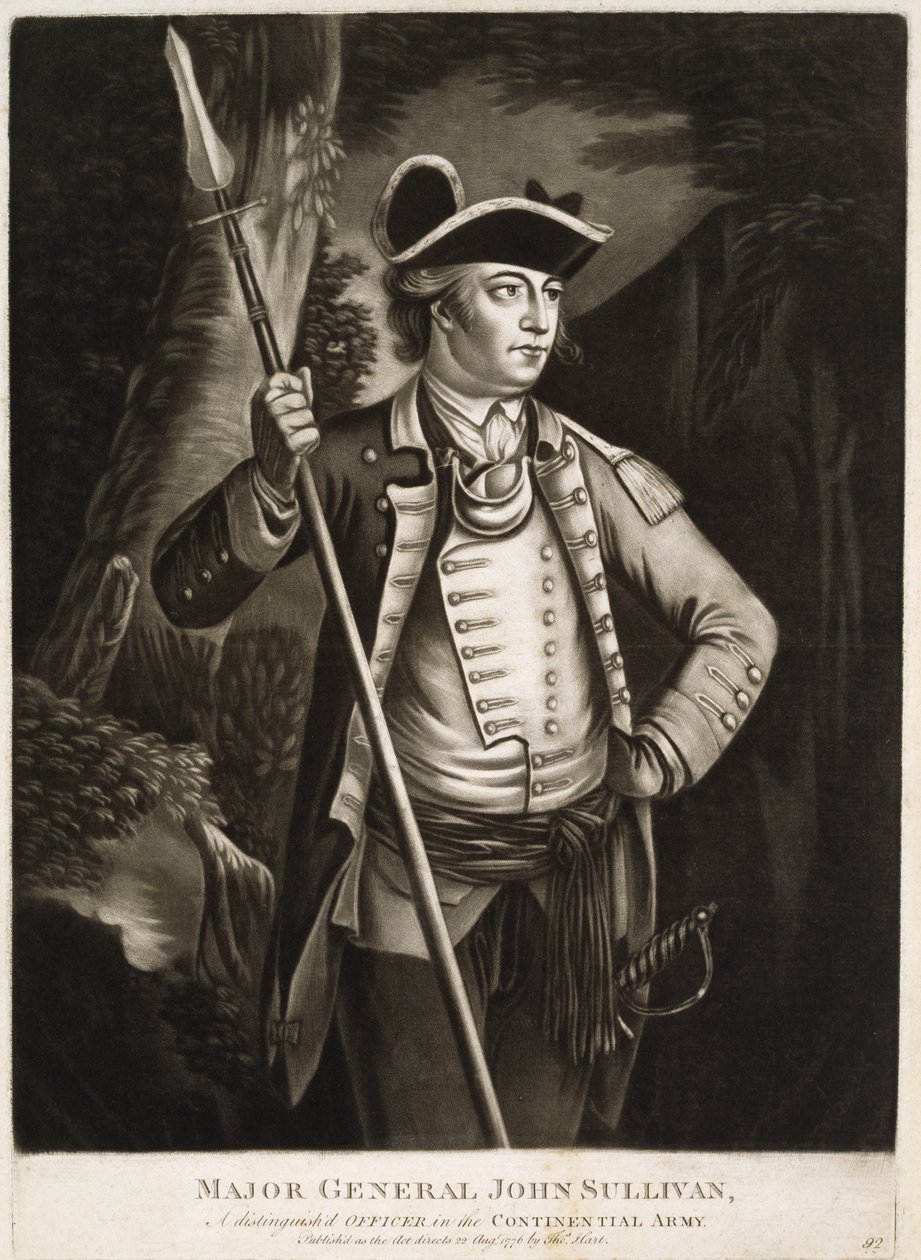 Major General John Sullivan, un officier distingué de l